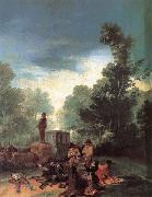 Highwaymen Attacking a Coach Francisco Goya